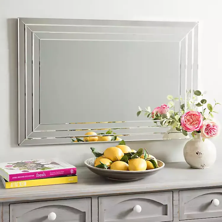 Decorative Mirrors-Kirklands Home Infinity Frameless Wall Mirror