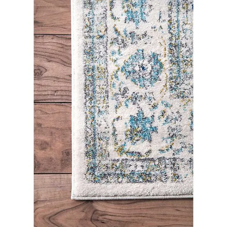 Area Rugs-Kirklands Home Blue Verona Area Rug, 5x8