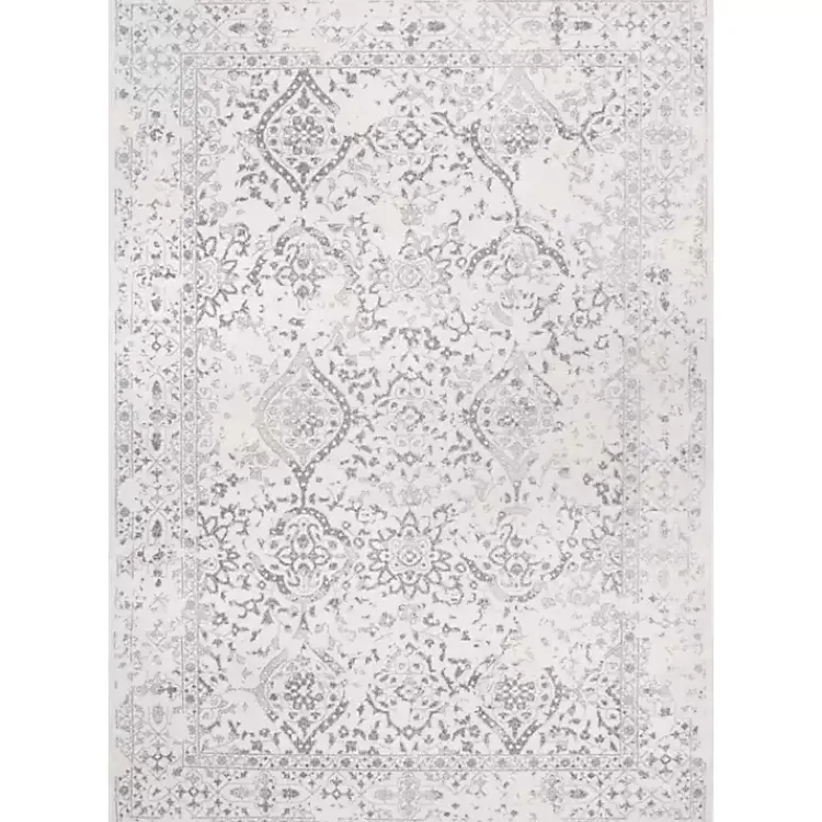 Area Rugs-Kirklands Home Ivory Odell Vintage Area Rug, 5x7