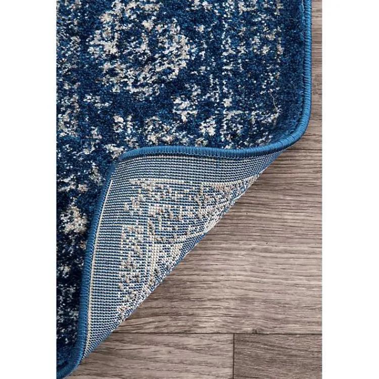 Area Rugs-Kirklands Home Dark Verona Area Rug, 8x10 Blue