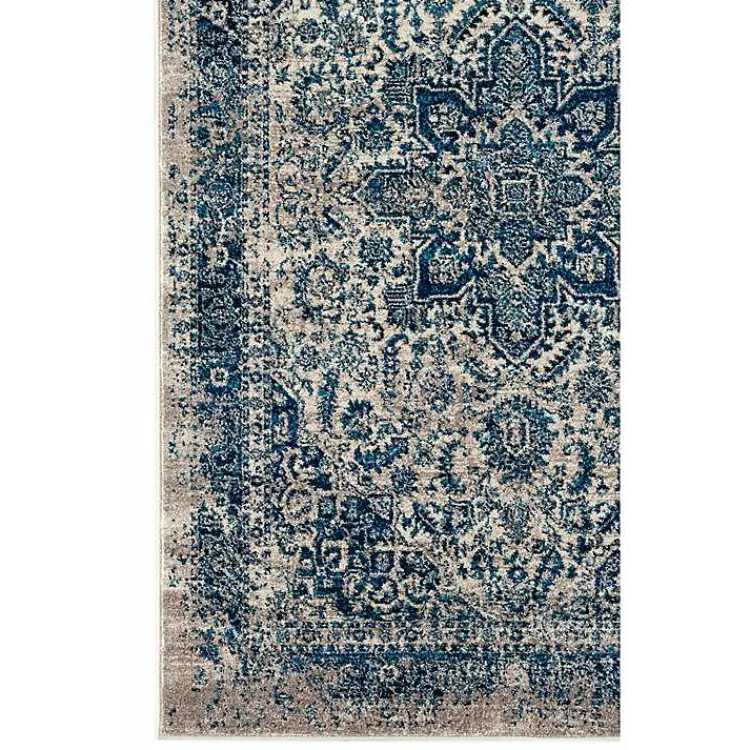 Area Rugs-Kirklands Home Beige Manning Power Loomed Area Rug, 5x7