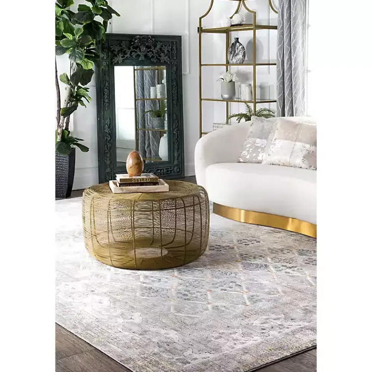 Area Rugs-Kirklands Home Claretta Area Rug, 5x7 Blue