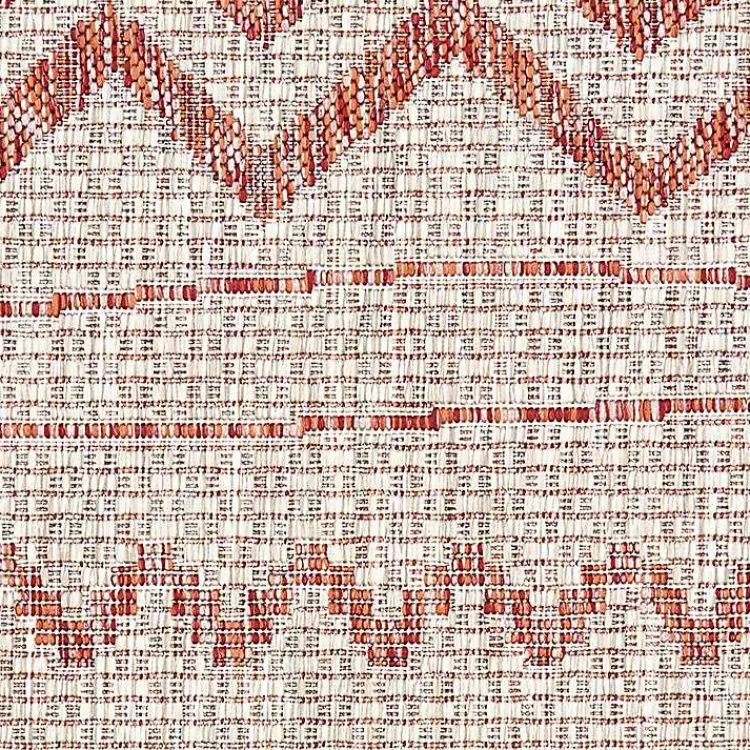Outdoor Rugs-Kirklands Home Geometric Stripe Sun Shower Outdoor Area Rug, 7x9