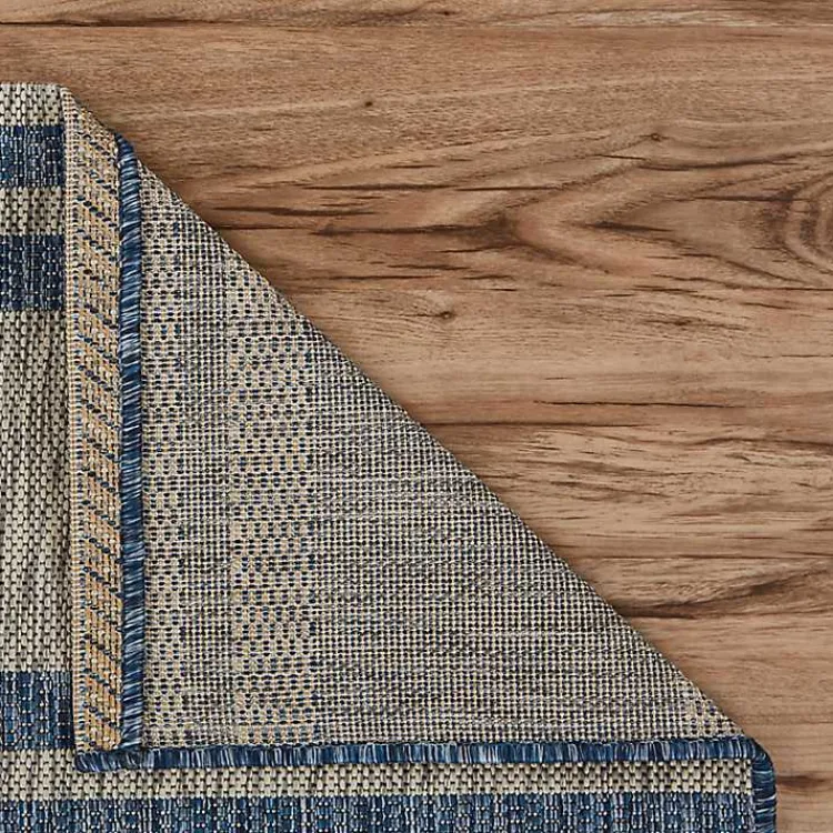 Outdoor Rugs-Kirklands Home Captiva Nautical Helm Outdoor Area Rug, 7x9