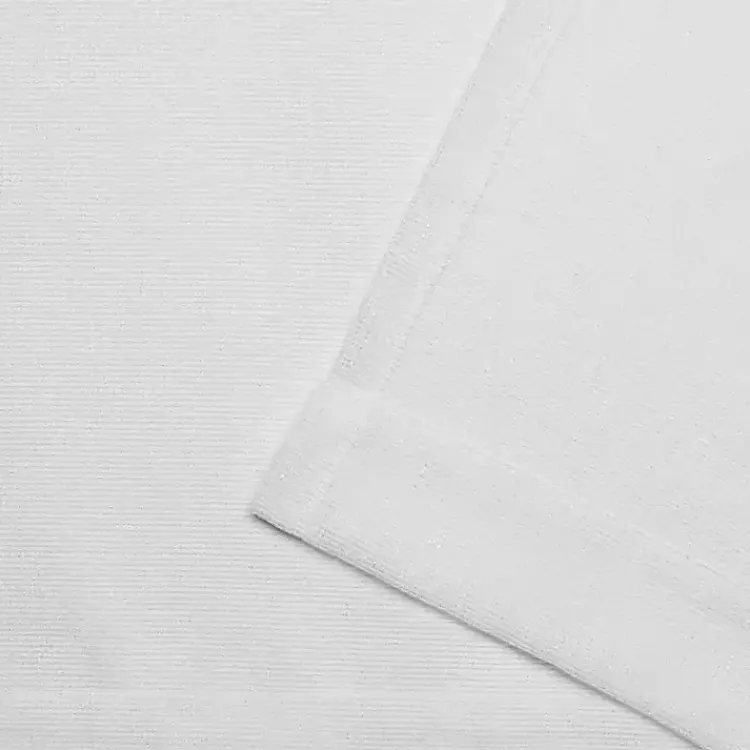 Outdoor Curtains-Kirklands Home Outdoor Miami Curtain Panel Set, 96 in. White