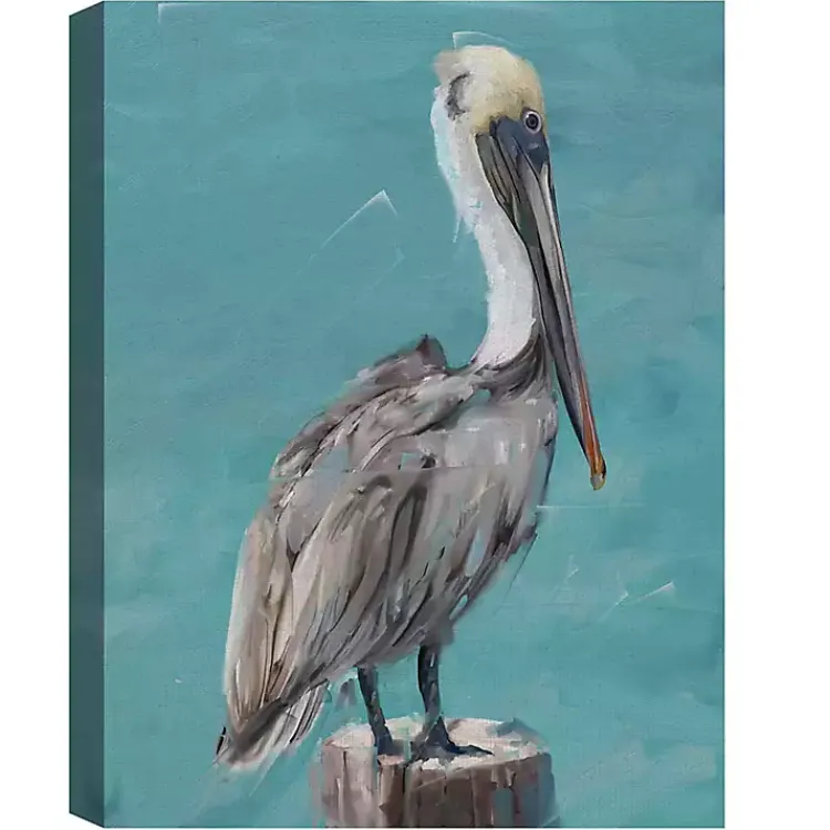 Canvas Art-Kirklands Home Pelican Perch I & II Canvas Art Prints, Set of 2