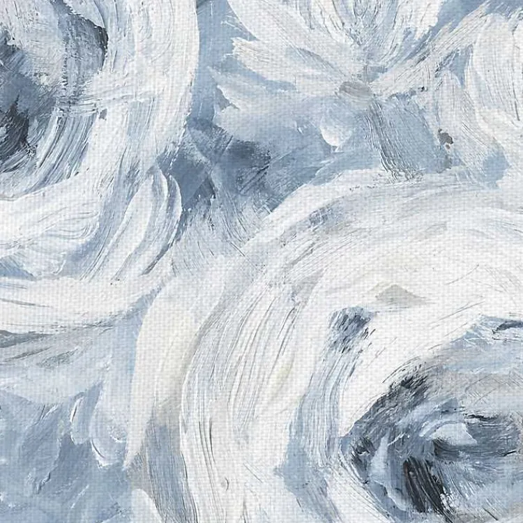 Canvas Art-Kirklands Home Contemporary Blues Canvas Art Print