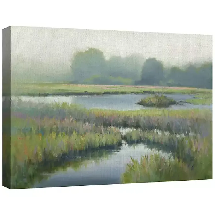 Canvas Art-Kirklands Home Morning at Edmund's Marsh Canvas Art Print