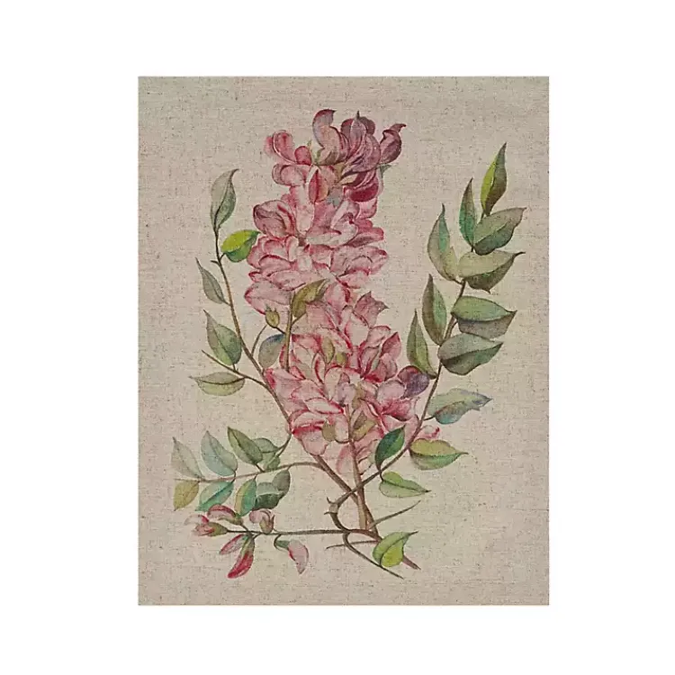 Canvas Art-Kirklands Home Botanical Linen Art Prints, Set of 3 Multi