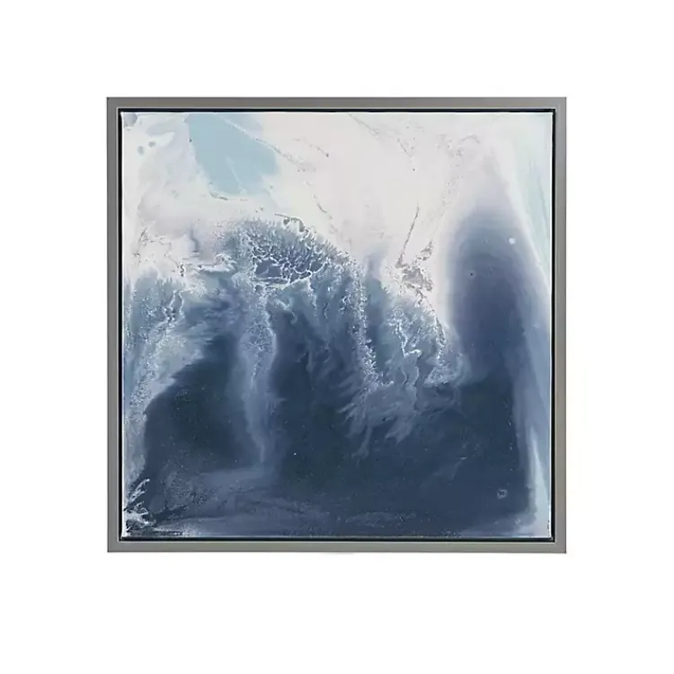 Canvas Art-Kirklands Home Blue Lagoon Framed Canvas Art Prints, Set of 2