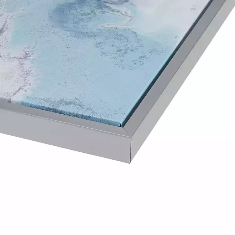 Canvas Art-Kirklands Home Blue Lagoon Framed Canvas Art Prints, Set of 2