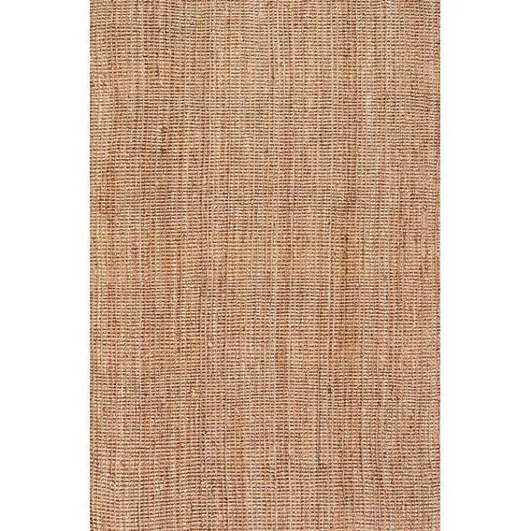 Area Rugs-Kirklands Home Natural Solid Addy Area Rug, 5x8 Tan