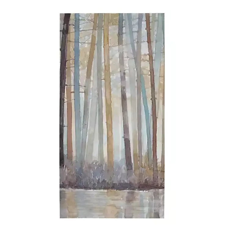 Canvas Art-Kirklands Home Forest Reflections Canvas Art Prints, Set of 3 Multi