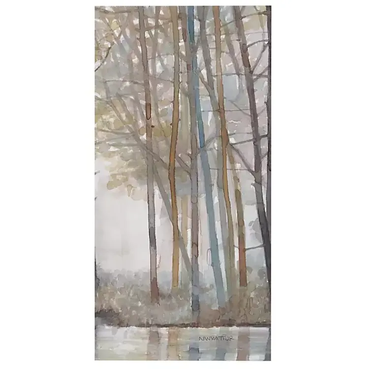 Canvas Art-Kirklands Home Forest Reflections Canvas Art Prints, Set of 3 Multi