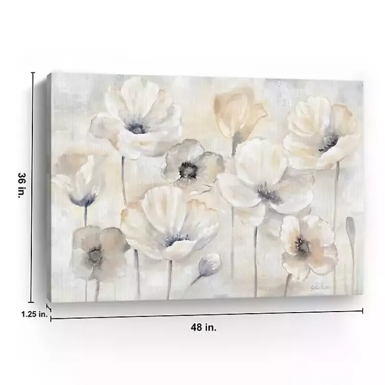 Canvas Art-Kirklands Home Poppy Garden Landscape Giclee Canvas Art Print