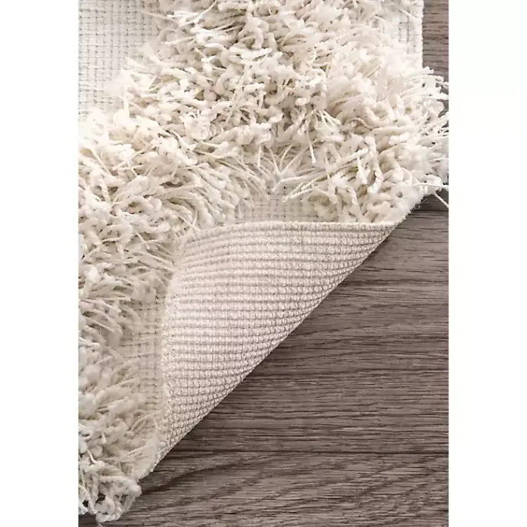 Area Rugs-Kirklands Home Francis Shaggy Diamond Trellis Area Rug, 5x8