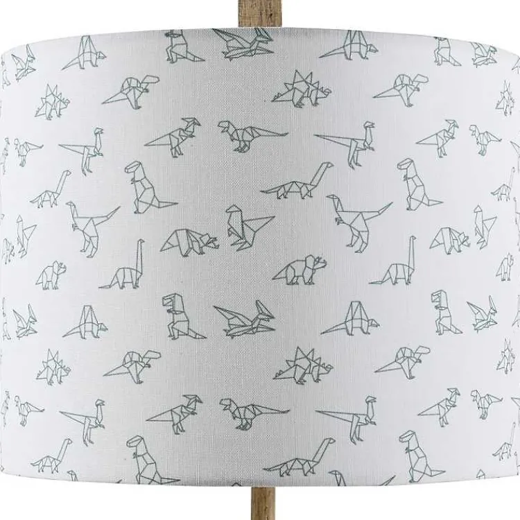 Table Lamps-Kirklands Home Geo Dinosaur Table Lamp White
