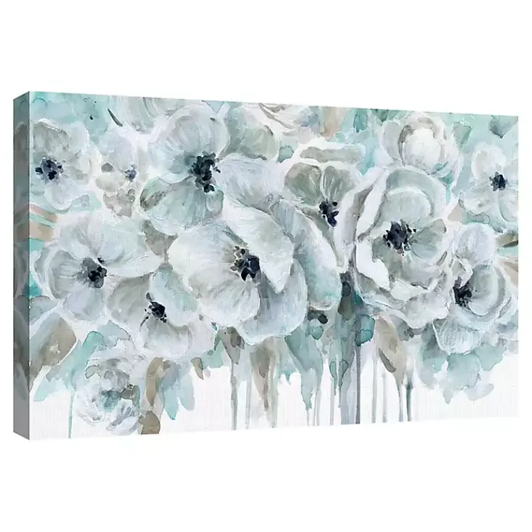 Canvas Art-Kirklands Home Teal Harmony Canvas Art Print by Carol Robinson