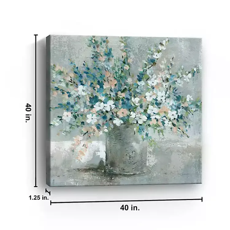 Canvas Art-Kirklands Home Gathered From The Farm Giclee Canvas Art Print Multi