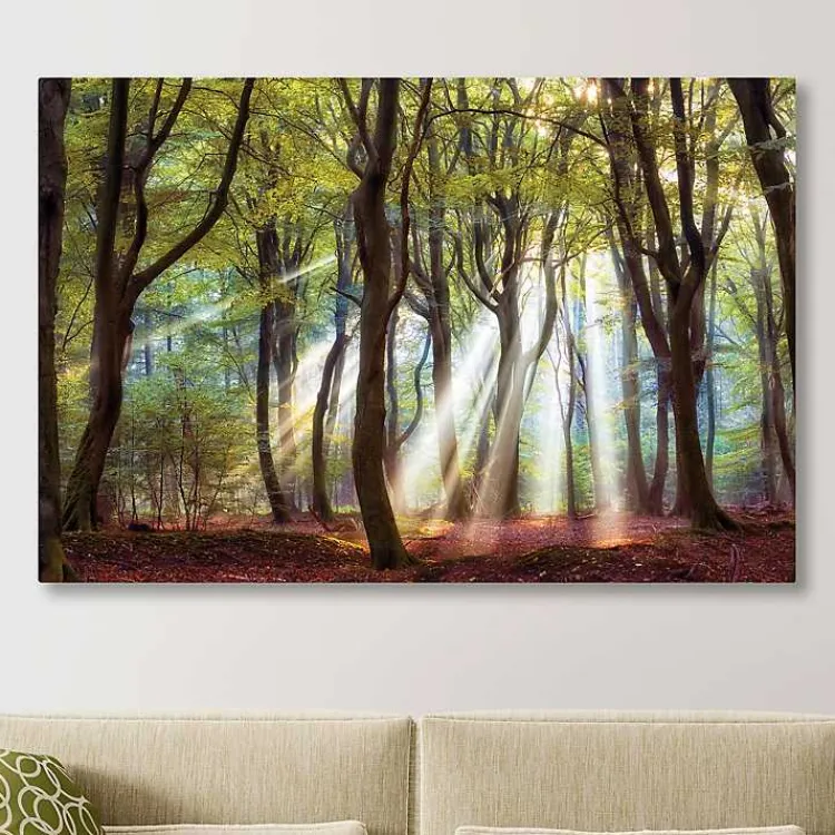 Canvas Art-Kirklands Home Majestic Morning Giclee Canvas Art Print Multi