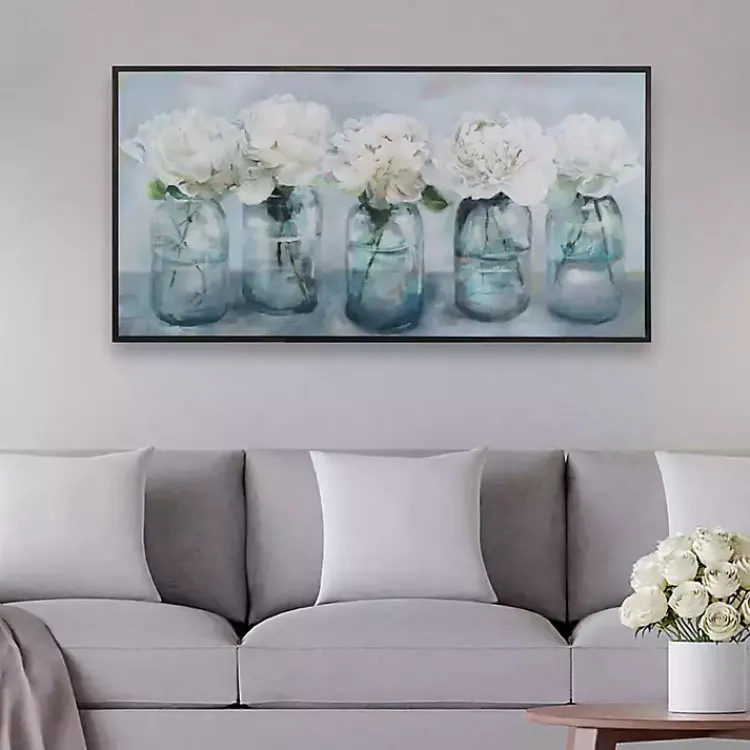Framed Art-Kirklands Home Fresh Picked Peonies Framed Art Print