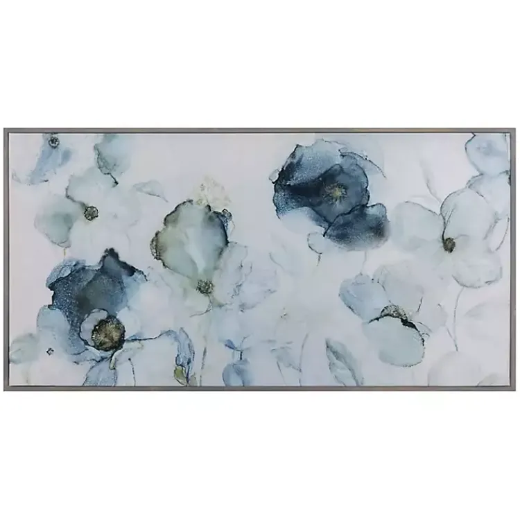 Framed Art-Kirklands Home Flowering Indigo Floral Framed Art Print