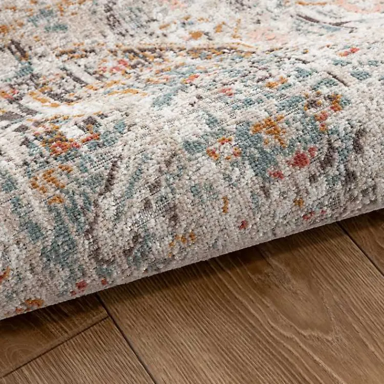 Outdoor Rugs-Kirklands Home Faded Turkish Indoor/Outdoor Area Rug, 5x7 Ivory