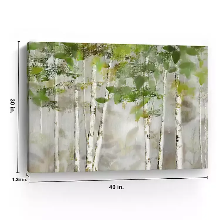 Canvas Art-Kirklands Home Evergreen Forest Giclee Canvas Art Print