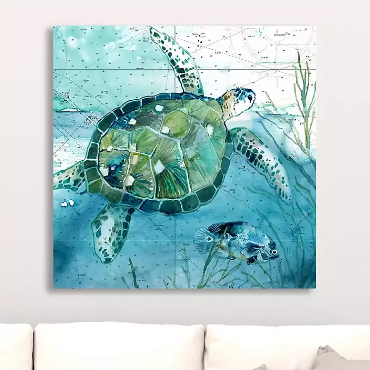 Canvas Art-Kirklands Home Island Swim I Giclee Canvas Art Print