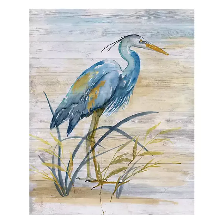 Canvas Art-Kirklands Home Blue Heron Giclee Canvas Art Print