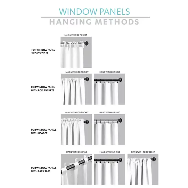 Curtains & Drapes-Kirklands Home Navy Cape Cod Stripe Curtain Panel Set, 84 in.
