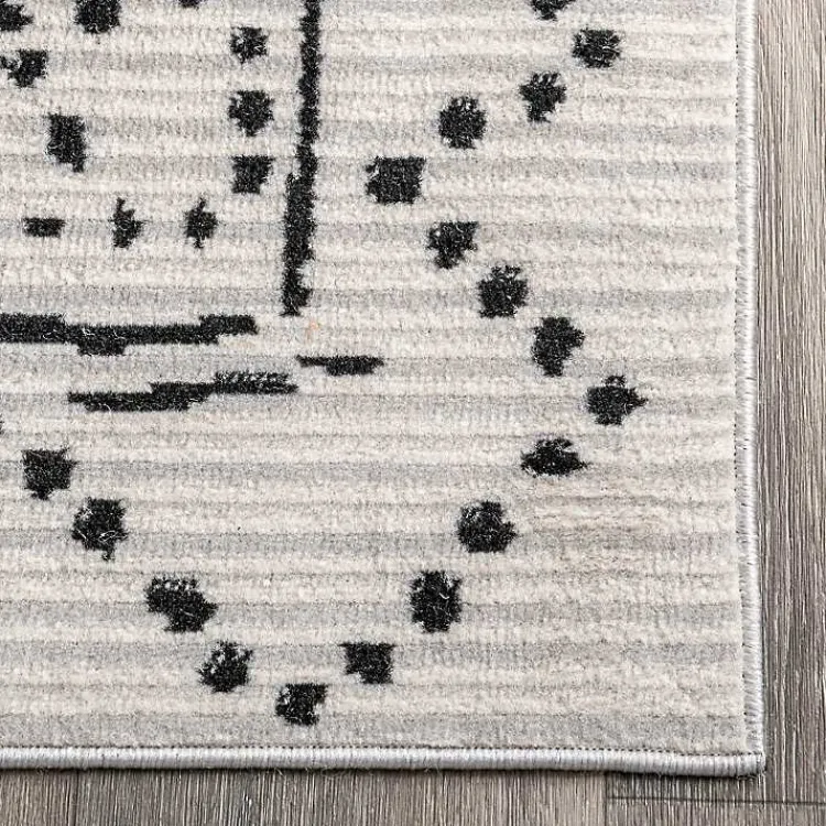 Area Rugs-Kirklands Home Millie Dotted Diamond Area Rug, 8x10