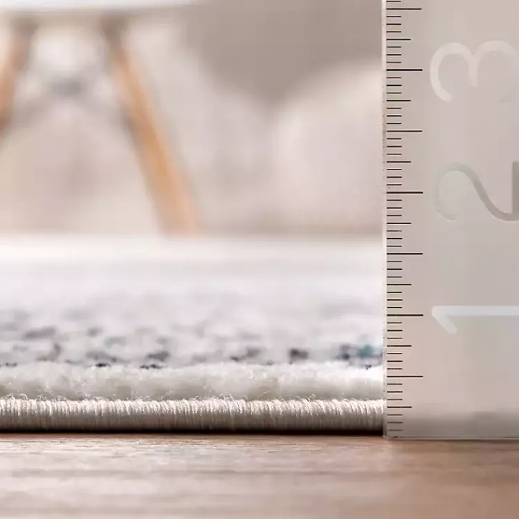 Area Rugs-Kirklands Home Delany Persian Inspired Area Rug, 5x8 Blue