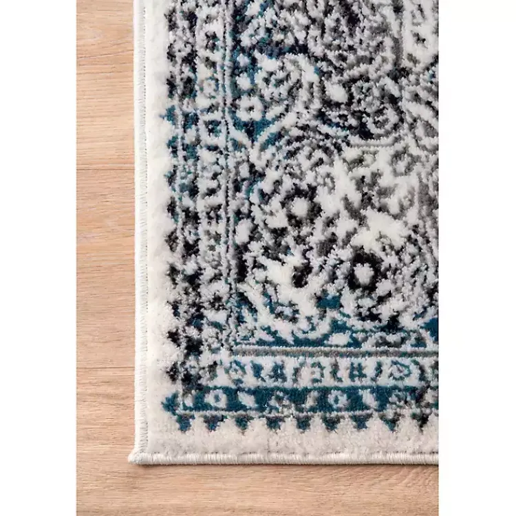 Area Rugs-Kirklands Home Delany Persian Inspired Area Rug, 5x8 Blue