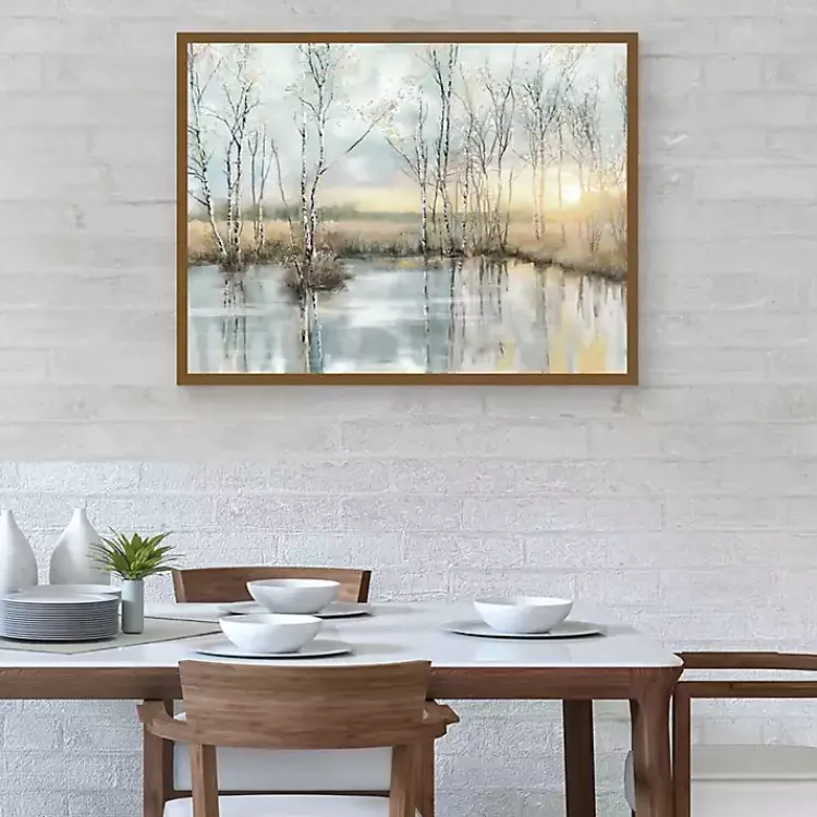 Canvas Art-Kirklands Home Calm Reflection Framed Canvas Art Print