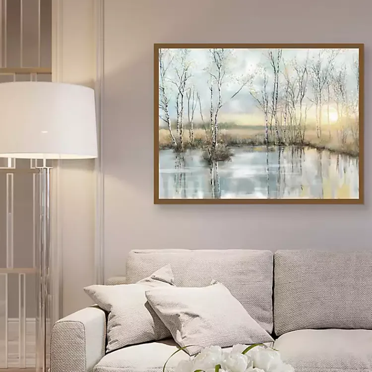 Canvas Art-Kirklands Home Calm Reflection Framed Canvas Art Print