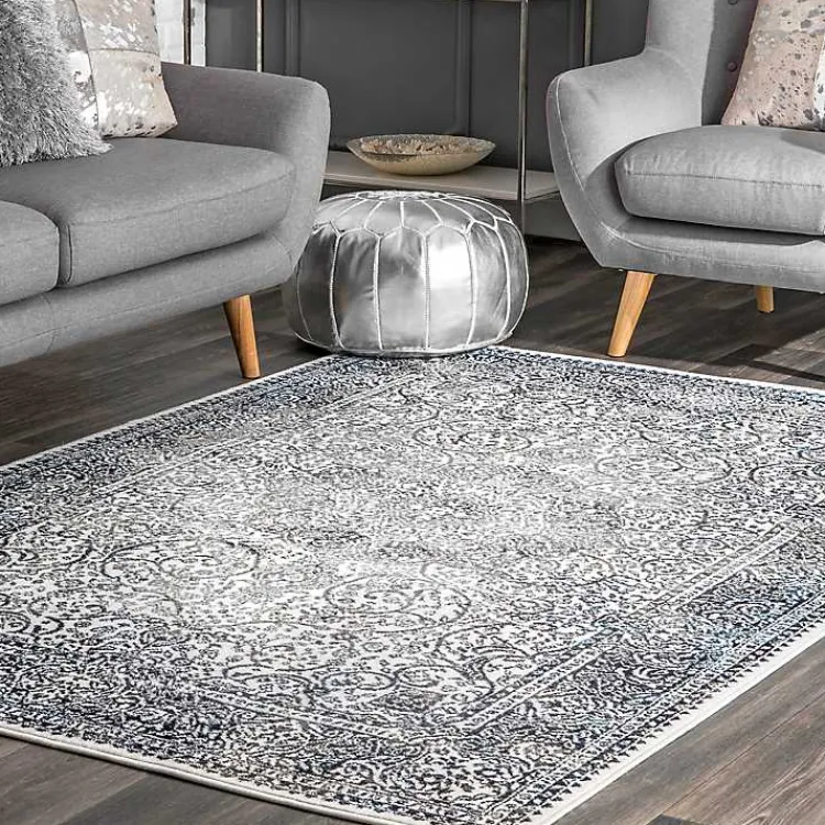 Area Rugs-Kirklands Home Delany Persian Inspired Area Rug, 4x6
