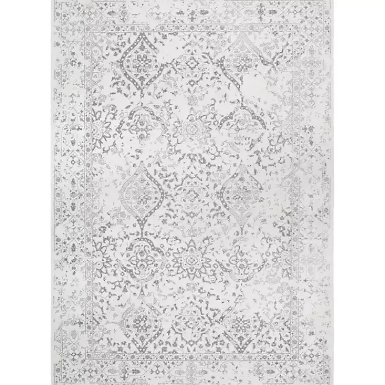 Area Rugs-Kirklands Home Ivory Odell Vintage Area Rug, 4x6