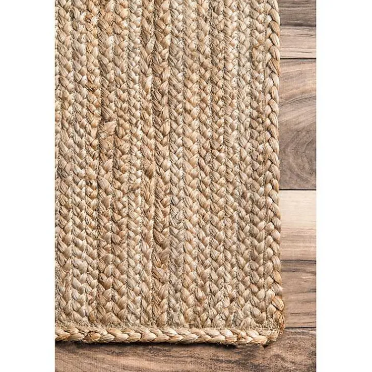 Area Rugs-Kirklands Home Natural Reno Woven Area Rug, 4x6 Tan