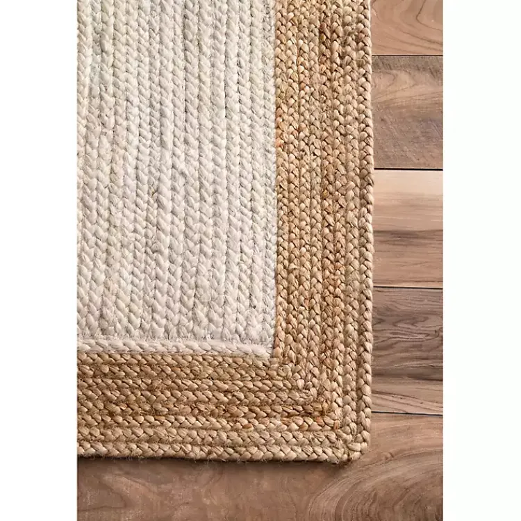 Area Rugs-Kirklands Home Hand Woven Jute Eugene Area Rug, 4x6