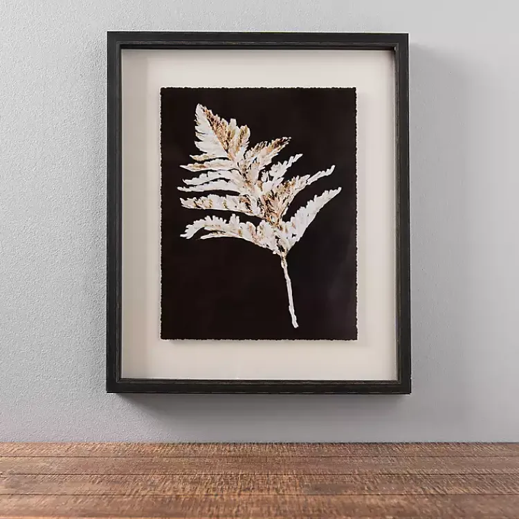 Framed Art-Kirklands Home Pressed Leaves IV Framed Art Print