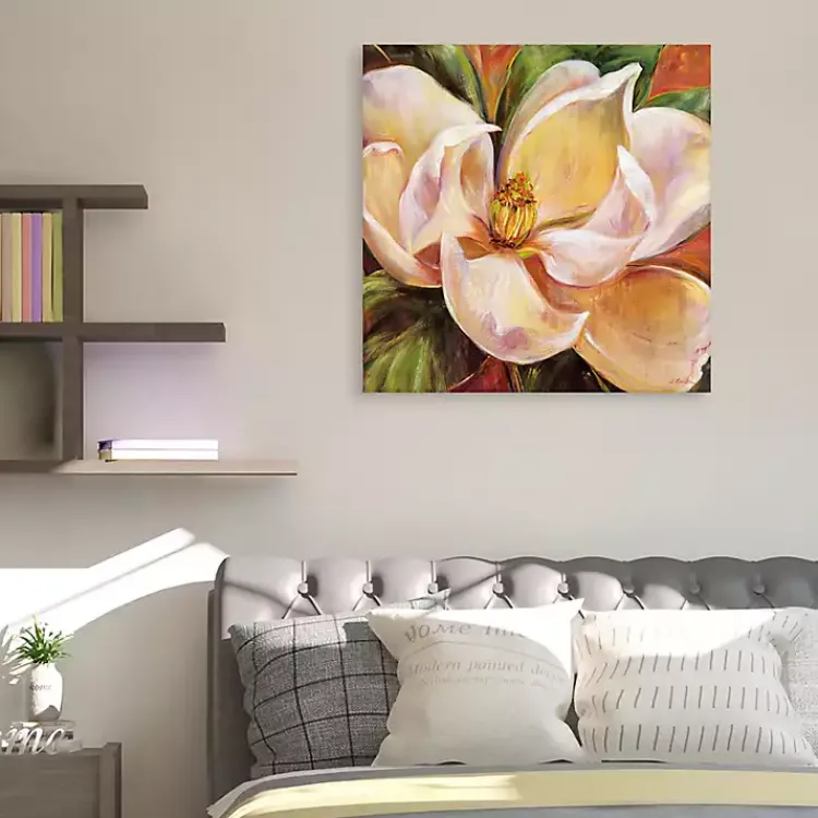 Canvas Art-Kirklands Home Magnolia Glow I Canvas Art Print Multi