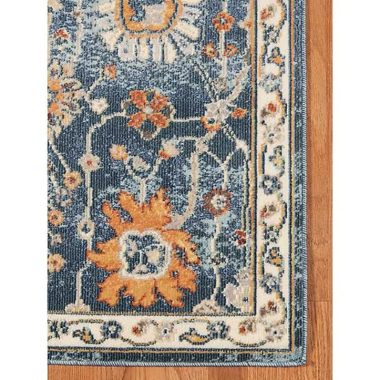 Area Rugs-Kirklands Home Navy Bohemian Area Rug, 5x8 Blue