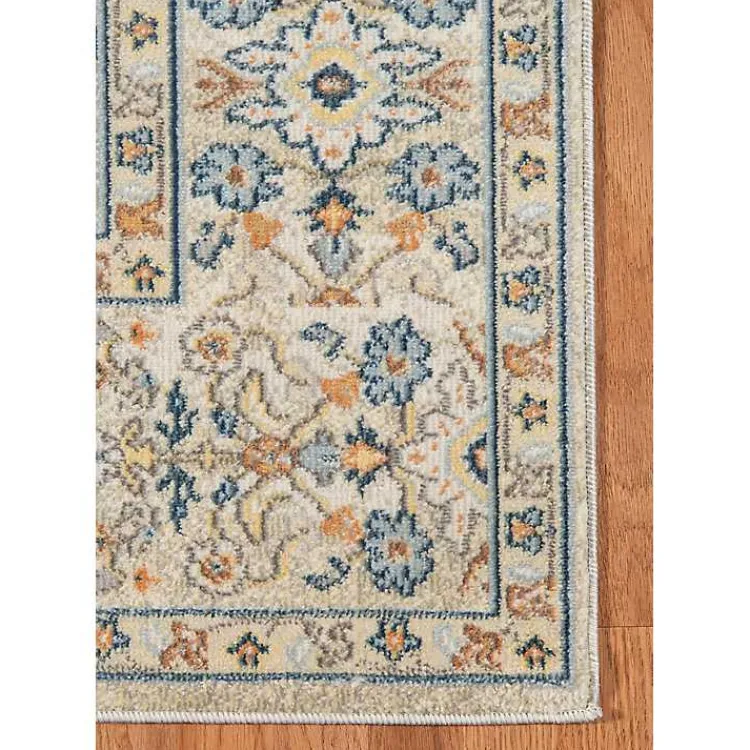 Area Rugs-Kirklands Home Light Beige Bohemian Area Rug, 7x9 Tan