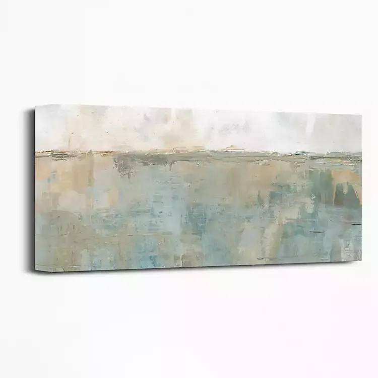 Canvas Art-Kirklands Home Distant Field Giclee Canvas Art Print Green