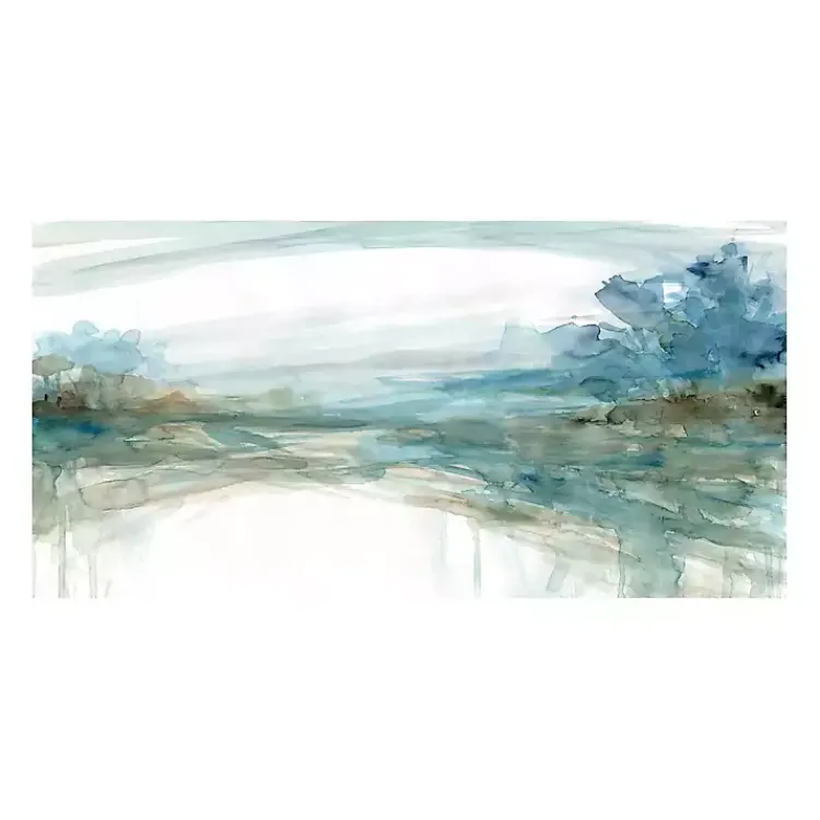 Canvas Art-Kirklands Home Watery Treeline Giclee Canvas Art Print