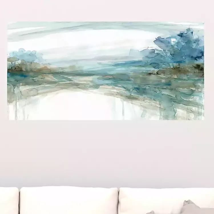 Canvas Art-Kirklands Home Watery Treeline Giclee Canvas Art Print