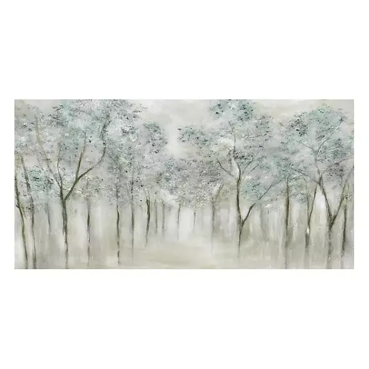 Canvas Art-Kirklands Home Neutral Spring Giclee Canvas Art Print Gray