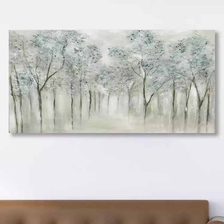 Canvas Art-Kirklands Home Neutral Spring Giclee Canvas Art Print Gray