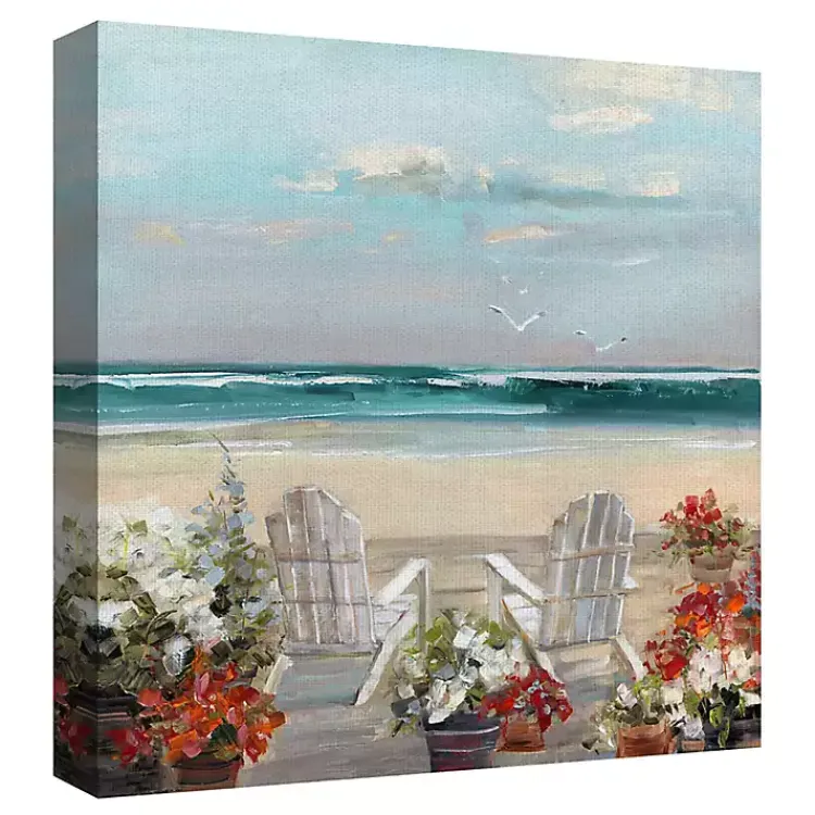 Canvas Art-Kirklands Home Summer Sea Breeze Giclee Canvas Art Print Multi
